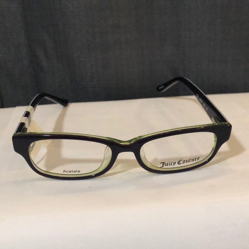 Juicy couture black and green juniors eyeglasses frames 918F OFA3 4615